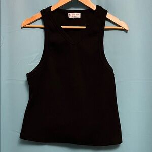 Madison Black Tank Top